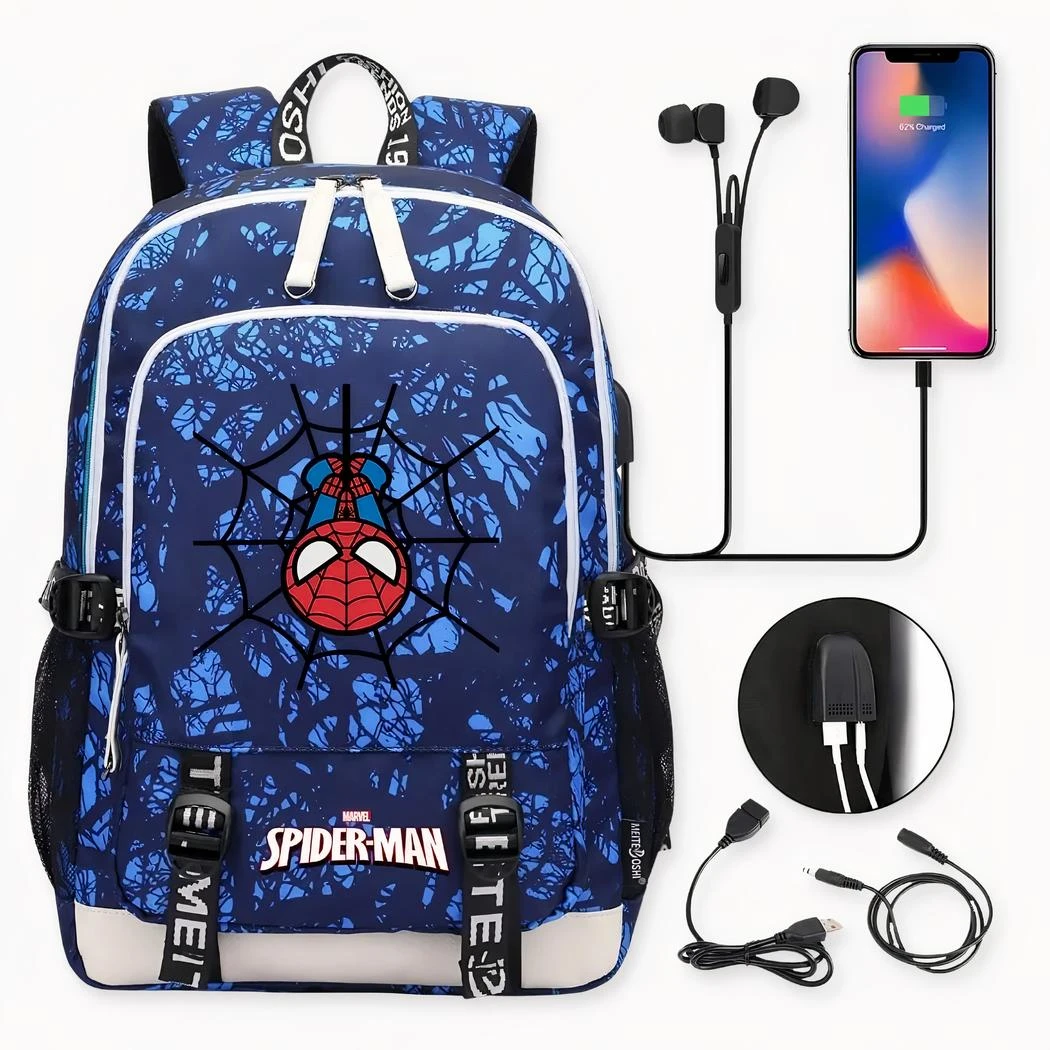 Sac à Dos Spiderman Avec Chargeur