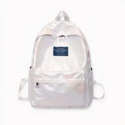 Sac à Dos Couleur Satinée Holographique