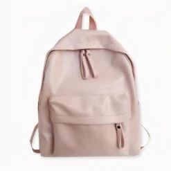 Sac Ă Dos Femme Style Preppy En Similicuir