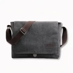 Cartable Bandoulière En Toile Pour Homme