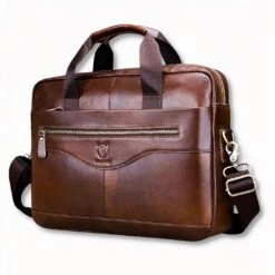 Cartable En Cuir Pour Homme