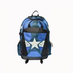 Sac à Dos D’écolier Bleu Marvel Captain America