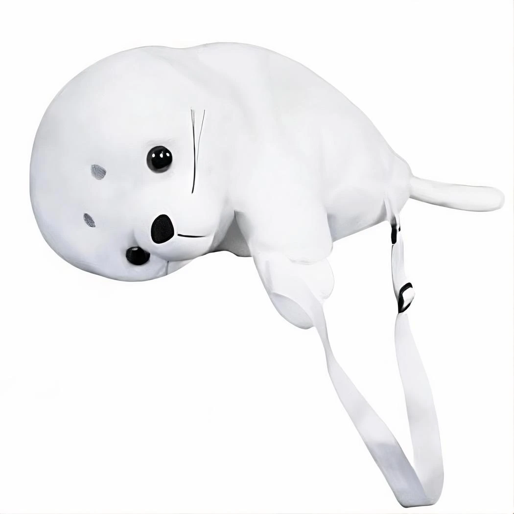 Sac à Dos Peluche Bébé Phoque Pour Enfant – Image 7