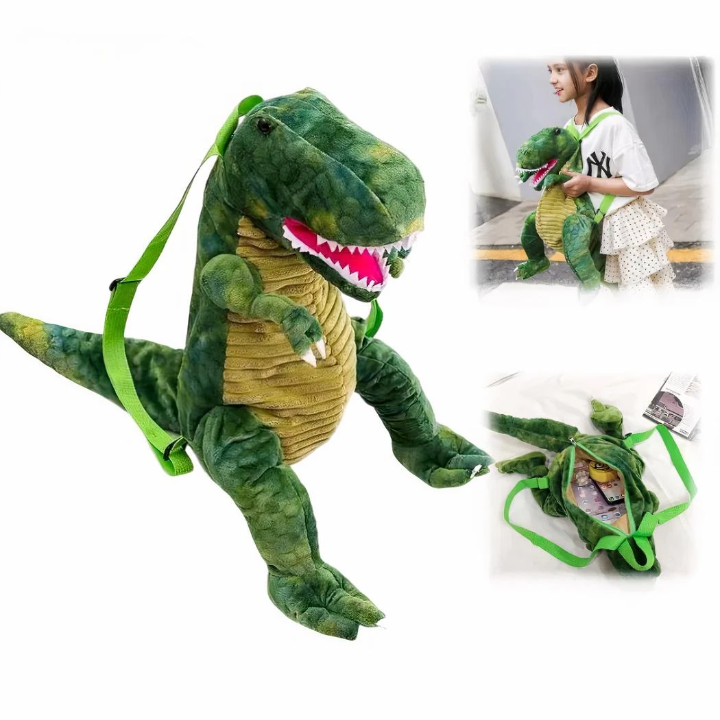 Sac à Dos Peluche Dinosaure Pour Enfant – Image 2