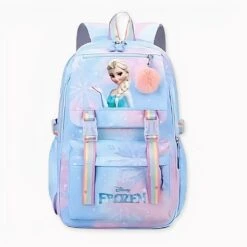 Sac à Dos Reine Des Neiges Avec Pompon Pour Enfant