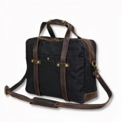 Cartable En Toile Cirée Pour Homme