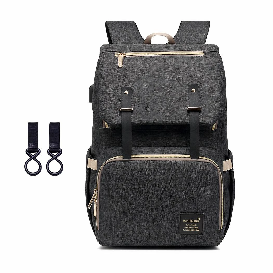 Sac à Langer Avec Crochets Pour Poussette – Image 4