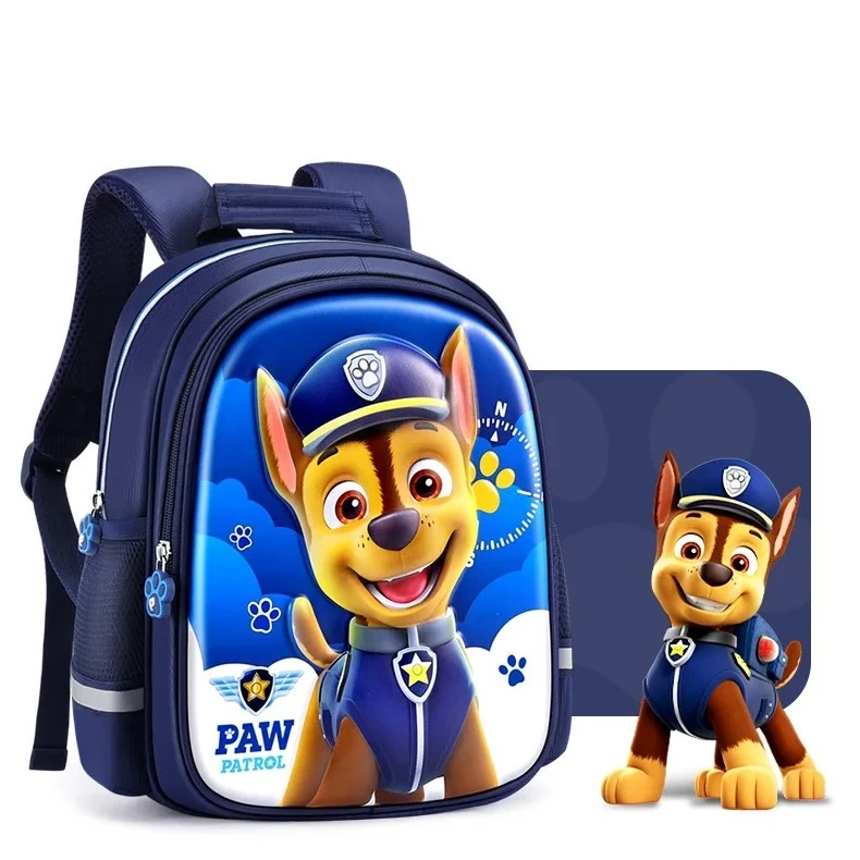 Sac à Dos Pat’Patrouille Bleu Avec Personnage Chase