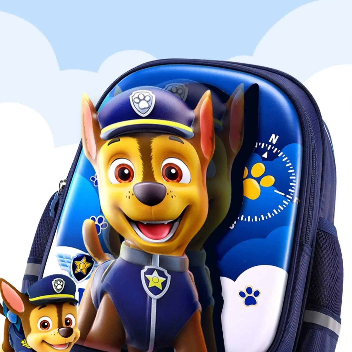 Sac à Dos Pat’Patrouille Bleu Avec Personnage Chase – Image 2