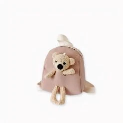Petit Sac à Dos Coloré Avec Ours En Peluche