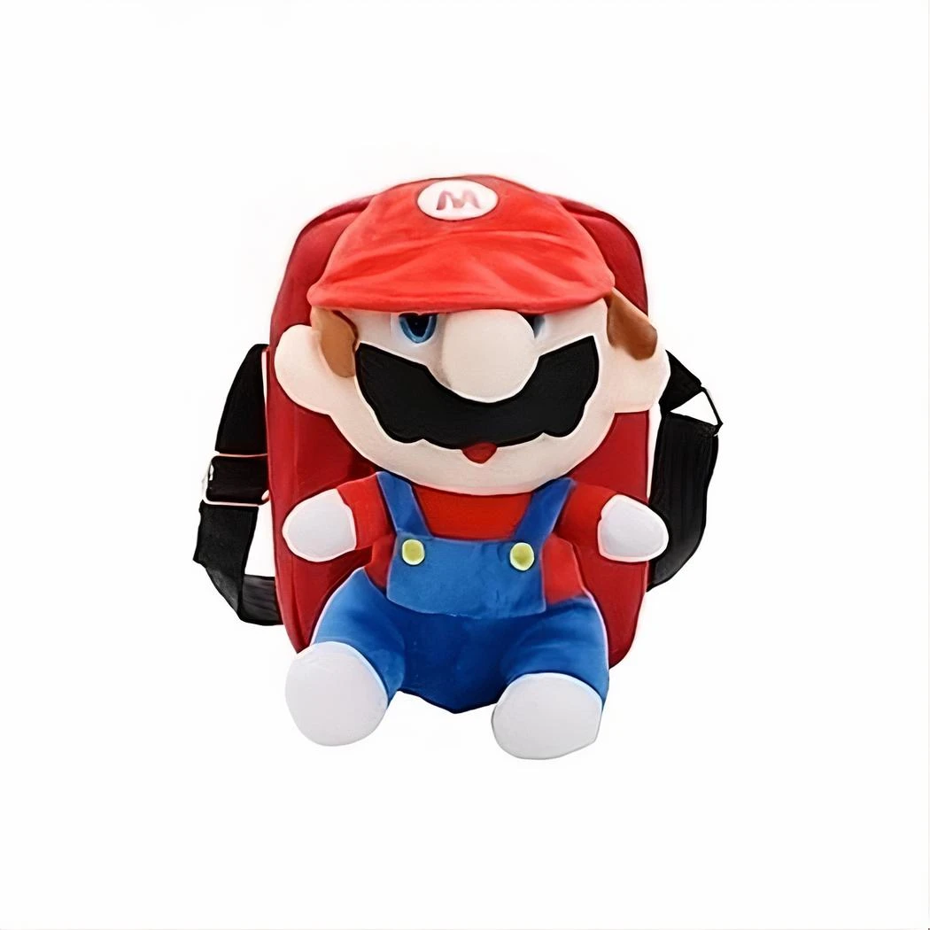 Sac à Bandoulière Avec Peluche Mario Bros Pour Enfants – Image 7