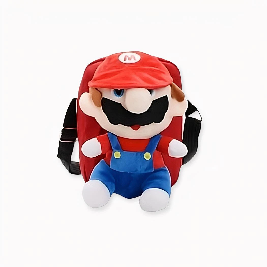 Sac à Bandoulière Avec Peluche Mario Bros Pour Enfants