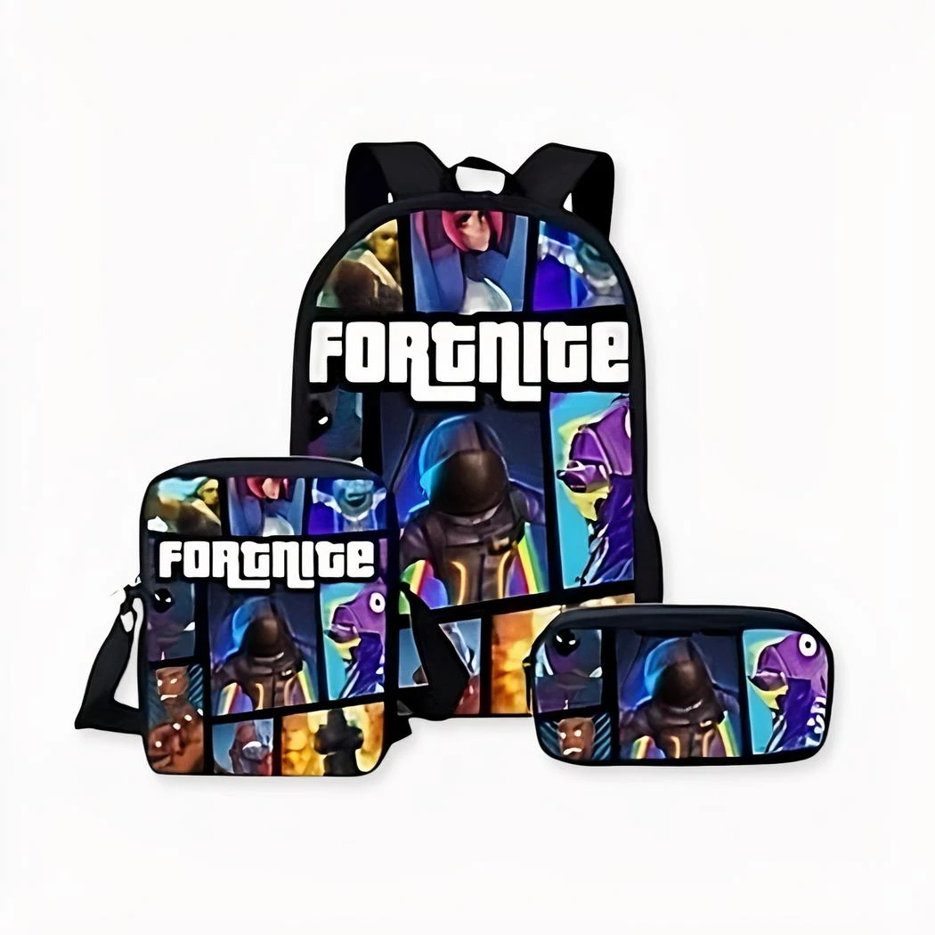 Sac à Dos Fortnite 3 Pièces Multicolores