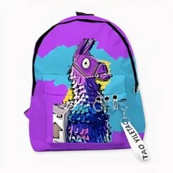 Sac à Dos Fortnite Avec Le Design Du Lama