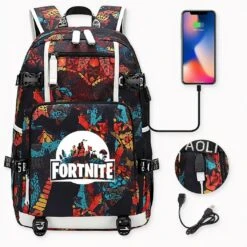 Sac à Dos Fortnite étanche Avec Prise USB
