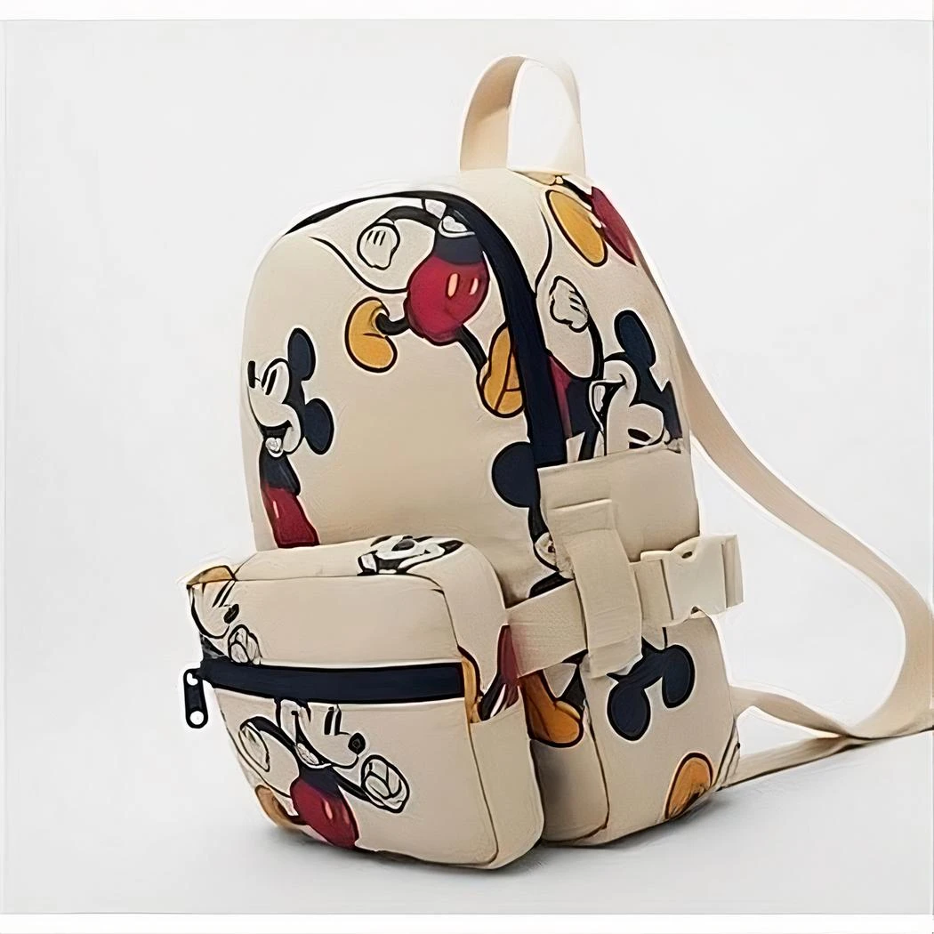 Sac à Dos Mickey Mouse Blanc – Image 7