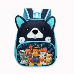 Sac à Dos Pat’Patrouille Bleu Avec Tête De Chien