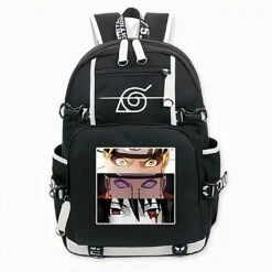 Sac Ă Dos Ă Motif Avec Naruto Tendo Et Sasuke