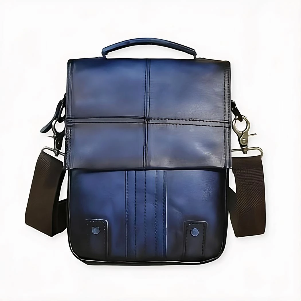 Sac à Dos Bandoulière En Cuir – Image 15