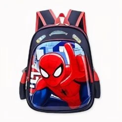 Sac à Dos D’école Spiderman Au Design Brillant