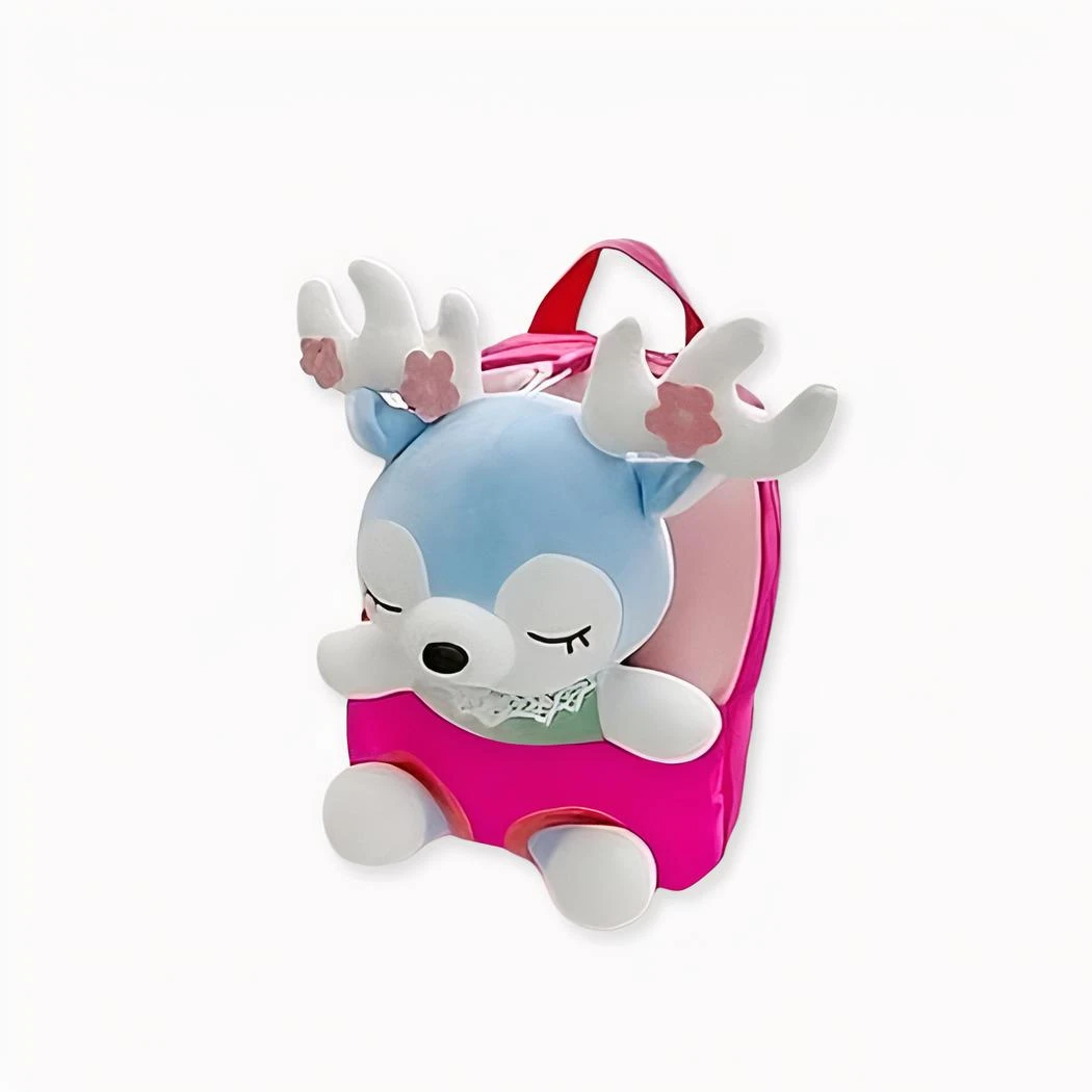 Sac à Dos D’école En Peluche Pour Enfant
