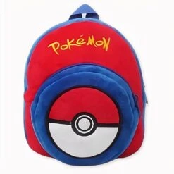 Sac à Dos En Peluche Pokéball
