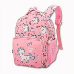 Sac à Dos Rose Avec Licornes Pour Enfant
