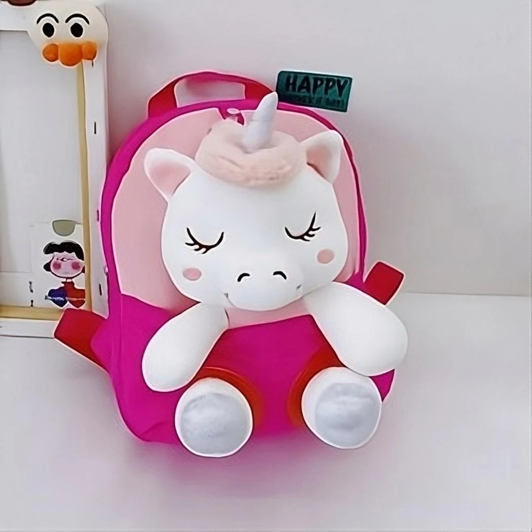 Sac à Dos Licorne En Peluche Pour Enfants – Image 12