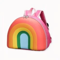 Sac à Dos Rigide Pour Enfant Imprimé Arc-en-ciel