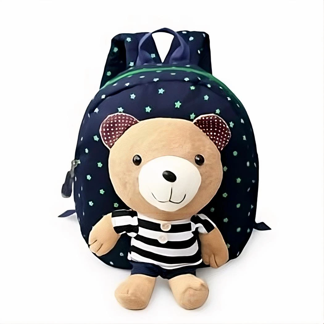 Sac à Dos Maternelle Avec Ourson En Peluche – Image 4