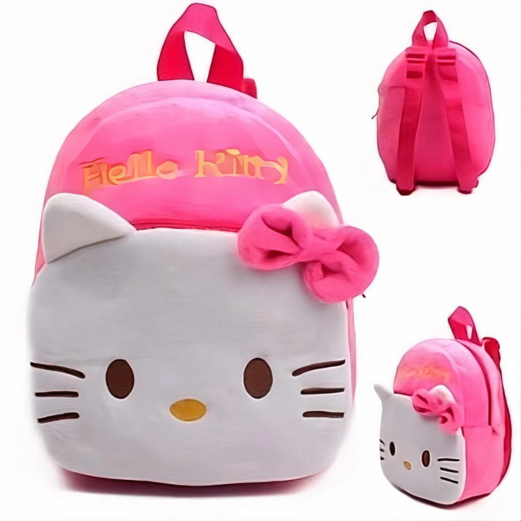 Sac à Dos En Peluche Hello Kitty Pour Enfants – Image 7