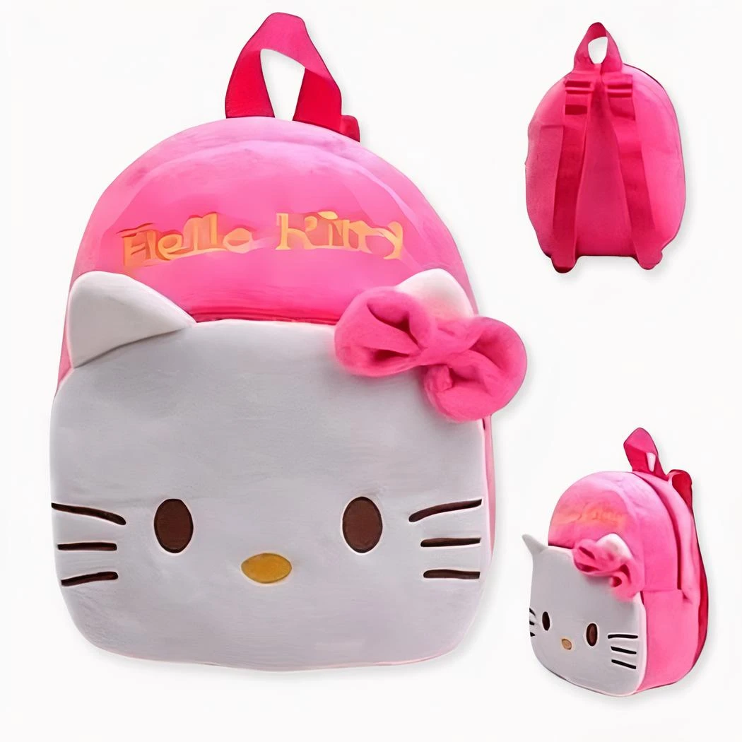 Sac à Dos En Peluche Hello Kitty Pour Enfants