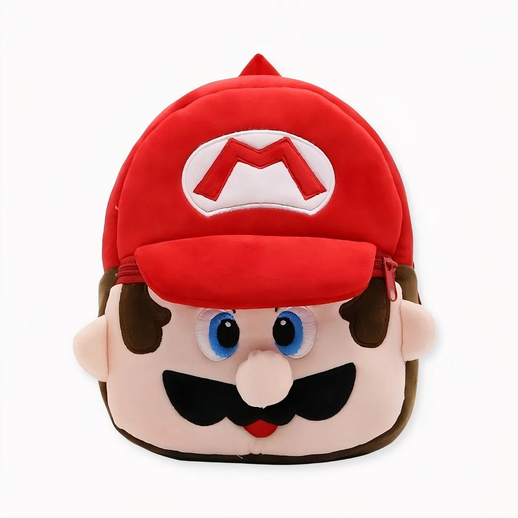 Sac à Dos En Peluche Super Mario Pour Enfants