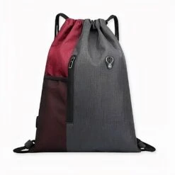 Sac à Dos Sport Deux Tons à Cordon