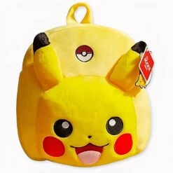 Sac à Dos D’école Pikachu En Peluche