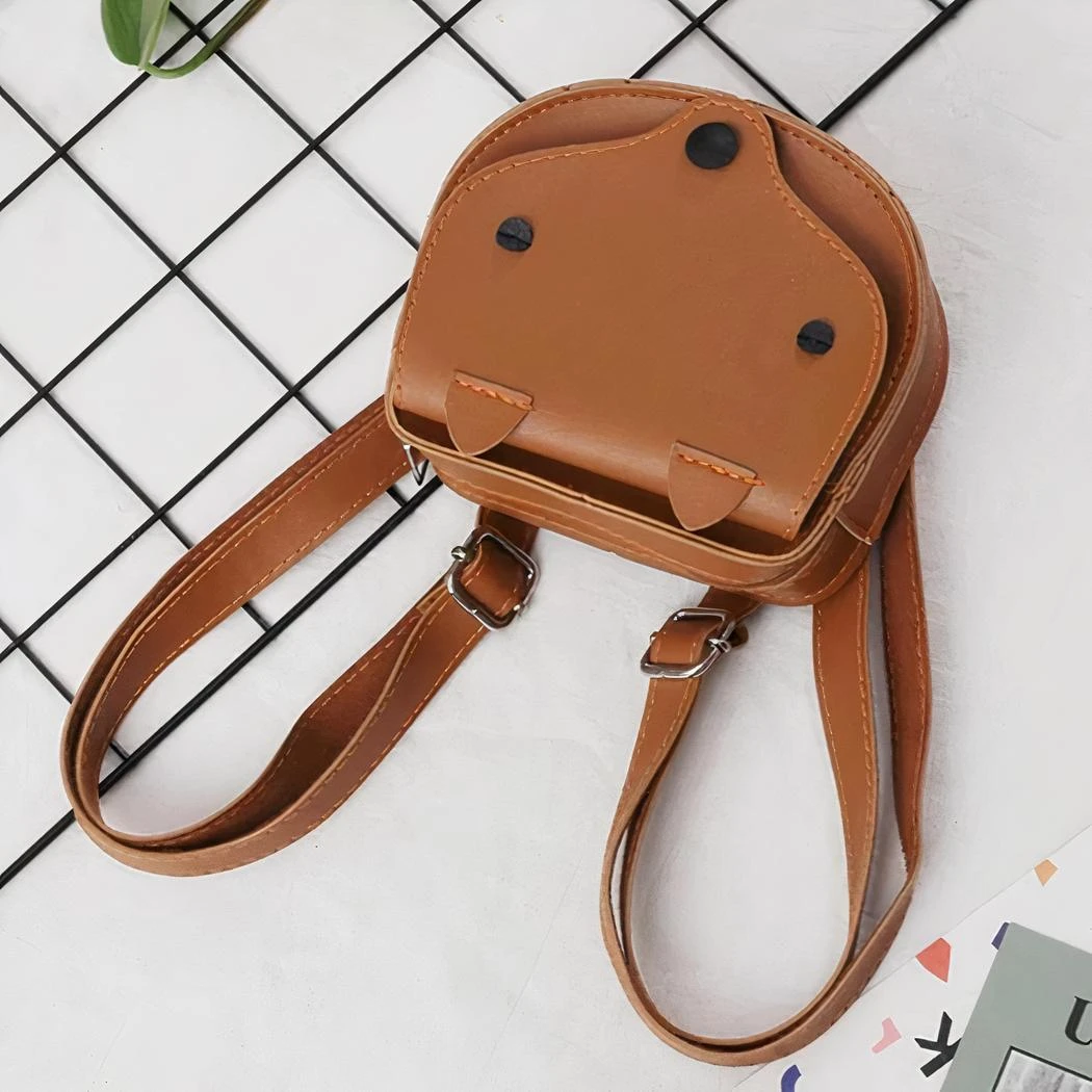 Sac à Dos Vintage Pour Enfant Avec Tête De Renard – Image 3