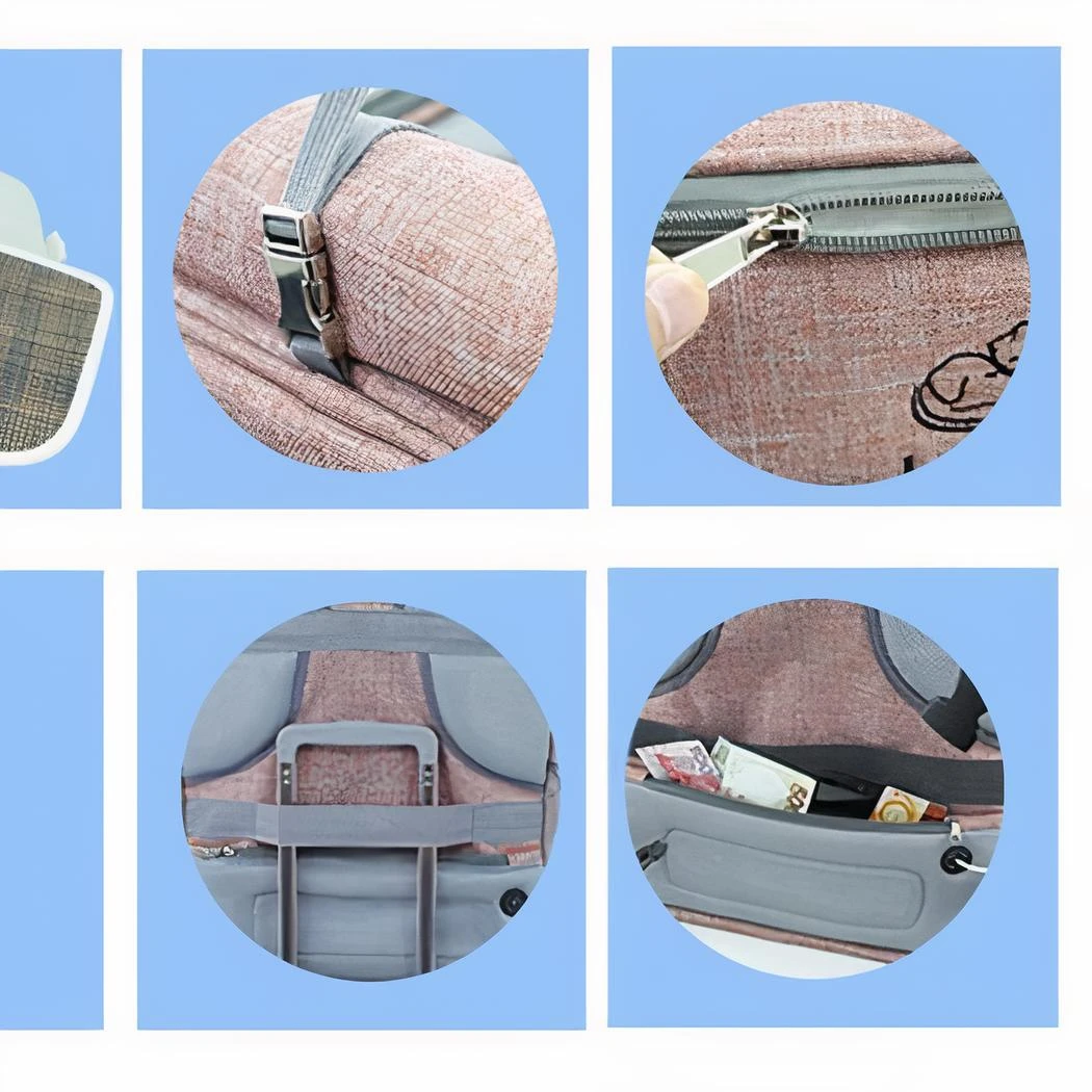 Sac à Dos Pour Chat En Tissu Avec Rangement – Image 8